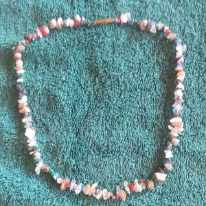 Multicolor Stone Beaded Necklace